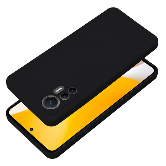 Deksel for Xiaomi Poco C65 / Redmi 13C, OEM, Myk, Svart