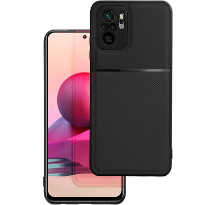 Deksel for Xiaomi Redmi Note 10 Pro Max / Note 10 Pro, OEM, Noble, Svart