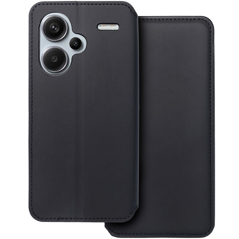 Deksel for Xiaomi Redmi Note 13 Pro+, OEM, Dual Pocket, Svart