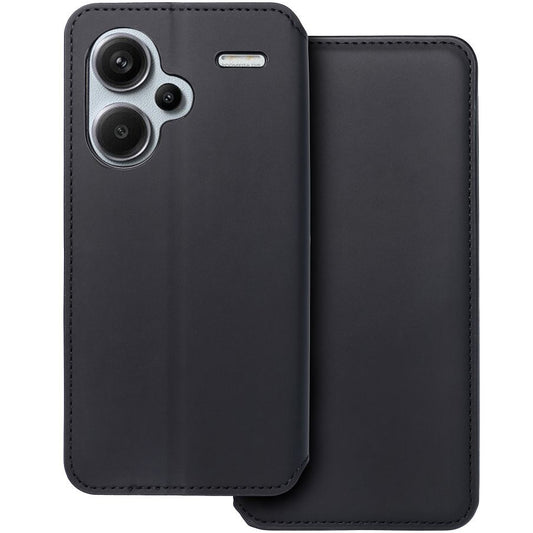 Deksel for Xiaomi Redmi Note 13 Pro+, OEM, Dual Pocket, Svart