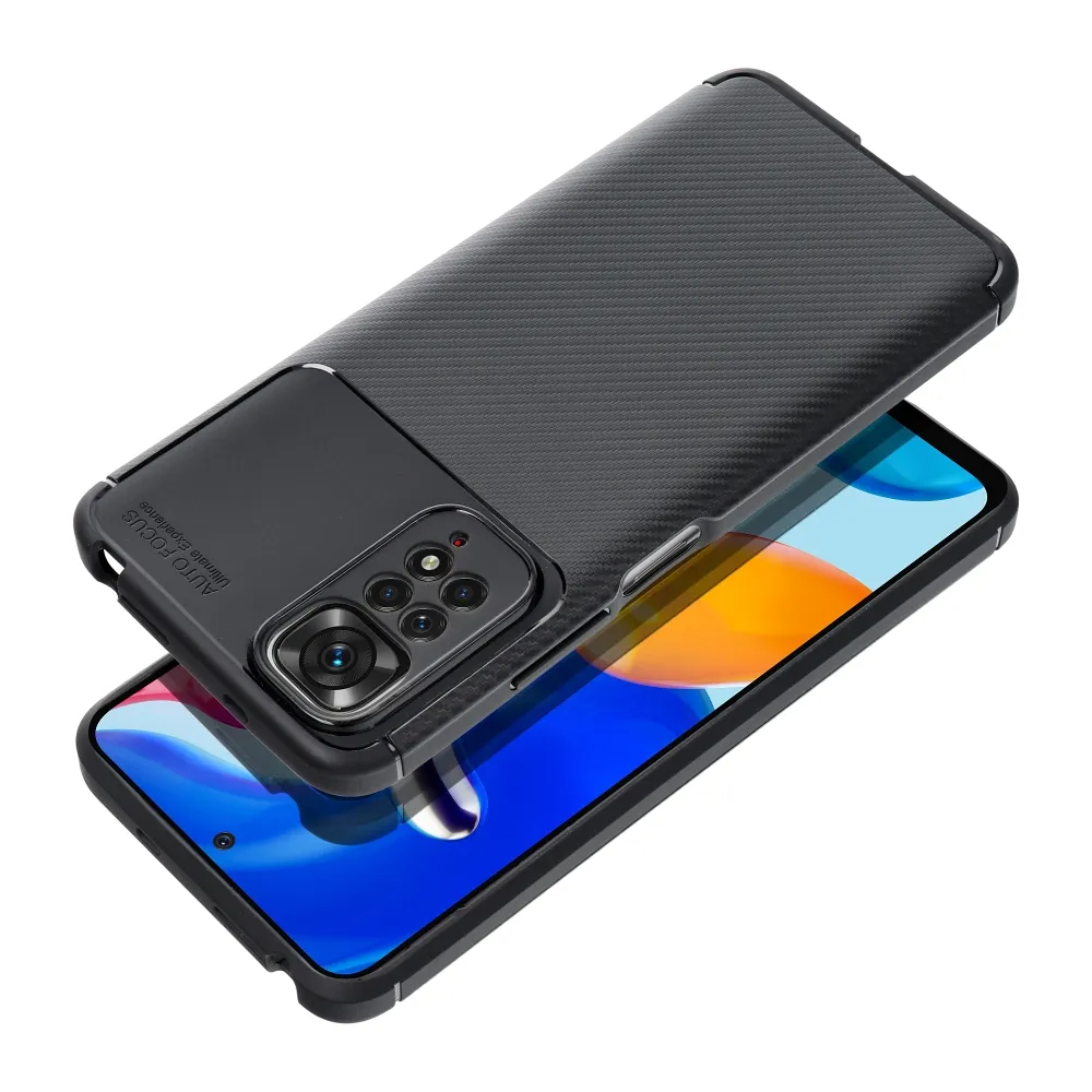 Deksel for Xiaomi Redmi Note 13 5G, OEM, Carbon Premium, Svart