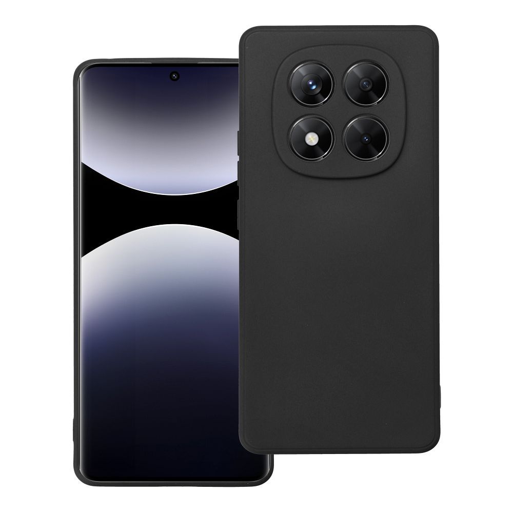 Deksel for Xiaomi Redmi Note 14 Pro 4G, OEM, Myk, Svart