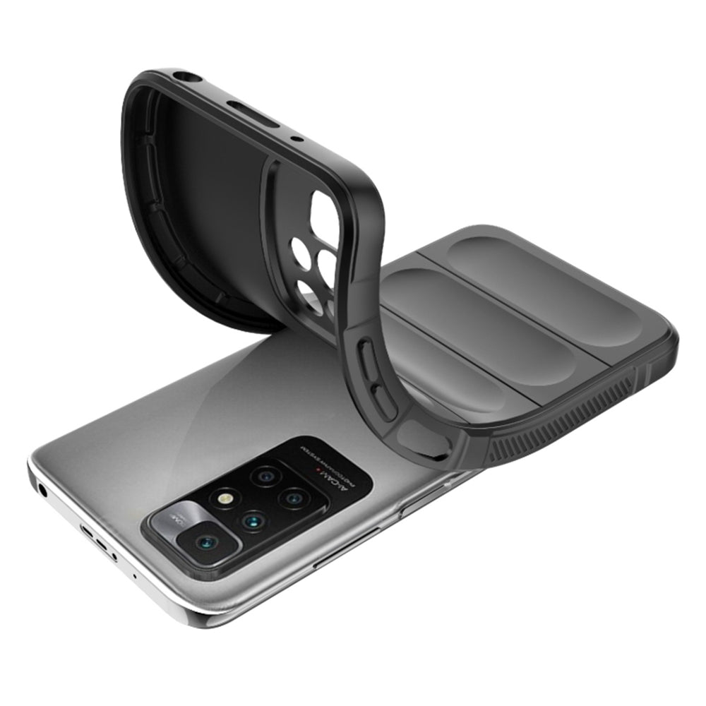 Deksel for Xiaomi Redmi 10 2022 / 10 (2021), Techsuit, Magic Shield, Svart