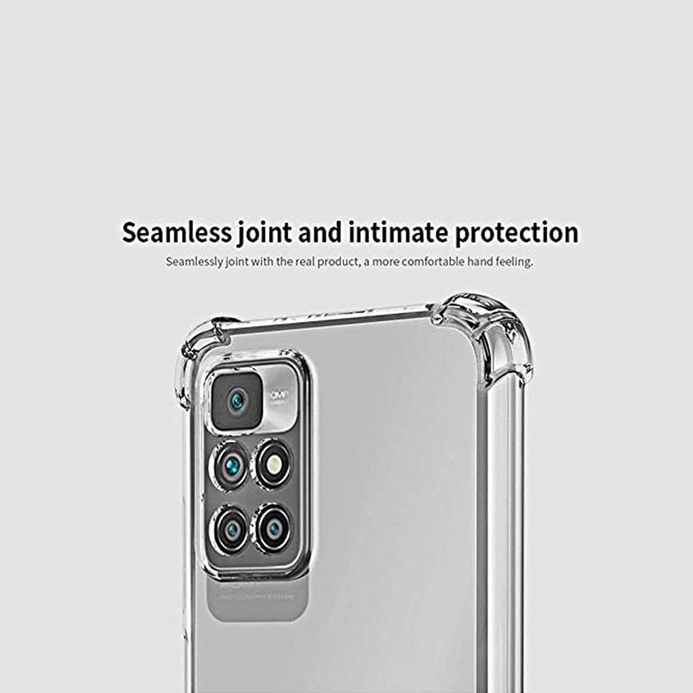 Deksel for Xiaomi Redmi 10 2022 / 10 (2021), Techsuit, Støtsikker Klar, Transparent