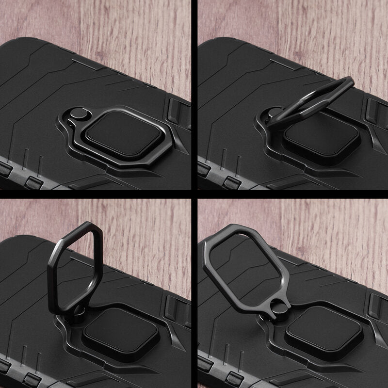 Deksel for Xiaomi Redmi 12 5G / 12, Techsuit, Shield, Svart