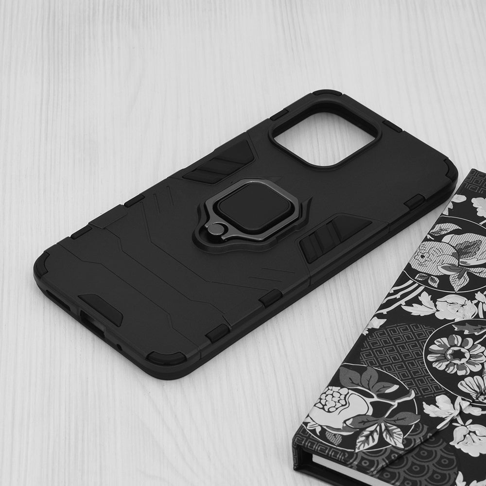 Deksel for Xiaomi Redmi 12 5G / 12, Techsuit, Shield, Svart
