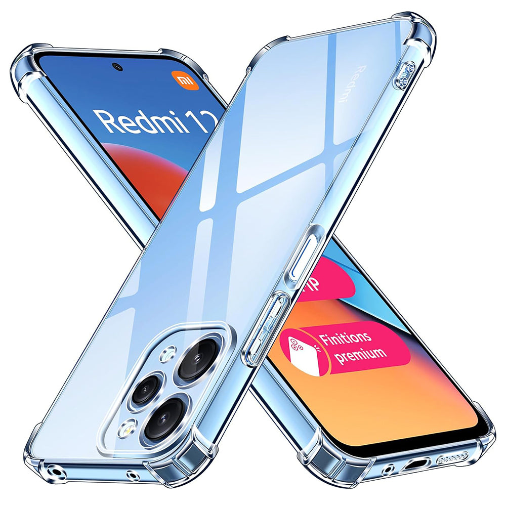 Deksel til Xiaomi Redmi 12 5G / 12, Techsuit, Støtsikker Klar, Transparent