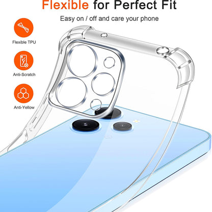 Deksel til Xiaomi Redmi 12 5G / 12, Techsuit, Støtsikker Klar, Transparent