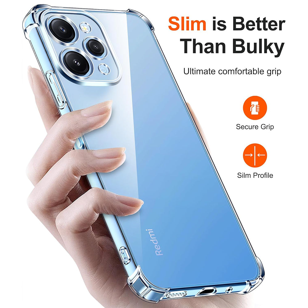 Deksel til Xiaomi Redmi 12 5G / 12, Techsuit, Støtsikker Klar, Transparent