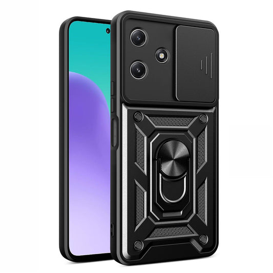 Deksel for Xiaomi Redmi 12 5G, Techsuit, CamShield, Svart