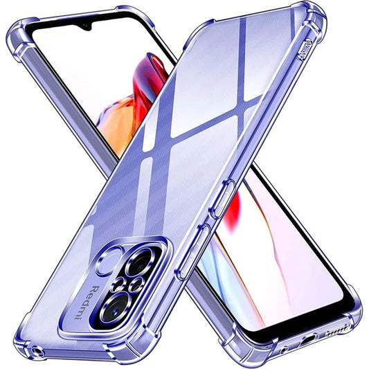 Deksel for Xiaomi Redmi 12C, Techsuit, Støtsikker Klar, Transparent