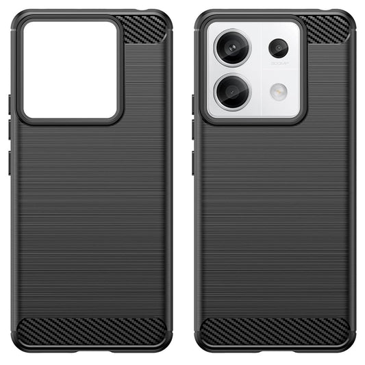 Deksel til Xiaomi Redmi 13C 5G / 13C / Poco C65, Techsuit, Karbon, Svart