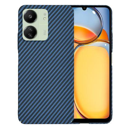 Deksel for Xiaomi Redmi 13C 5G / 13C / Poco C65, Techsuit, Carbonite FiberShell, Turkis