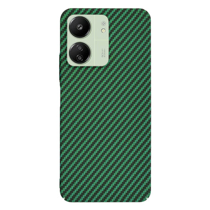 Deksel for Xiaomi Redmi 13C 5G / 13C / Poco C65, Techsuit, Carbonite FiberShell, Grønn