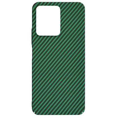 Deksel for Xiaomi Redmi 13C 5G / 13C / Poco C65, Techsuit, Carbonite FiberShell, Grønn