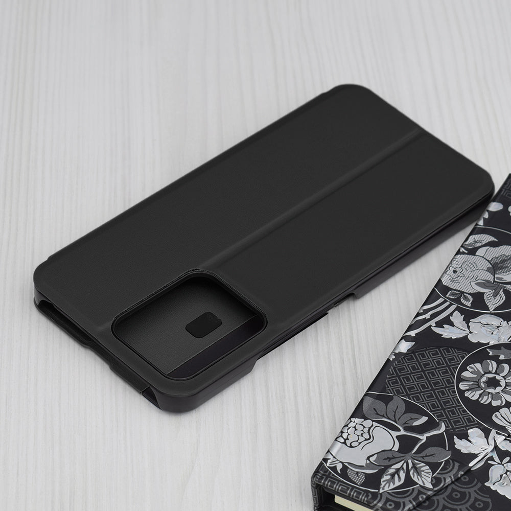 Deksel for Xiaomi Redmi 13C 5G / 13C / Poco C65, Techsuit, eFold, Svart