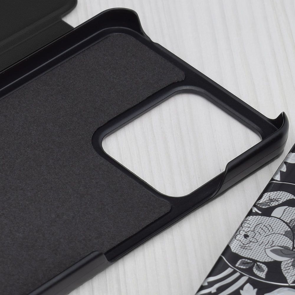 Deksel for Xiaomi Redmi 13C 5G / 13C / Poco C65, Techsuit, eFold, Svart