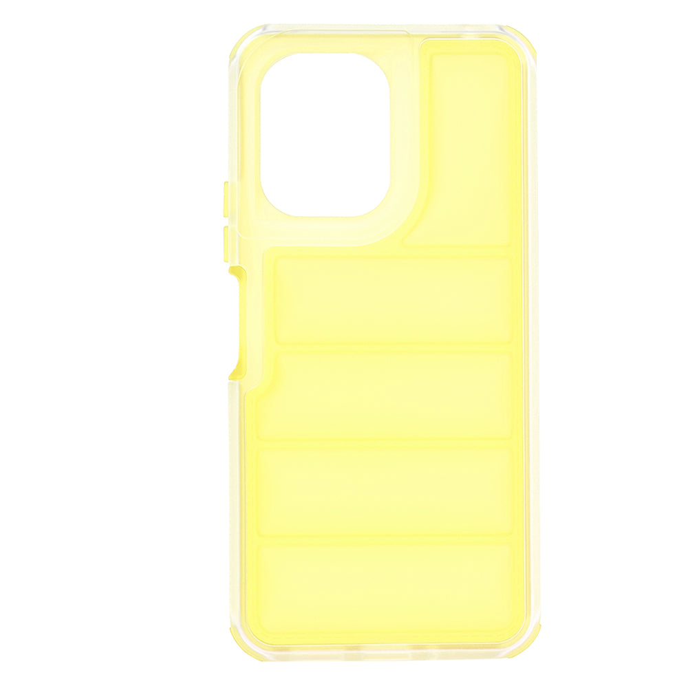 Deksel for Xiaomi Redmi 13C 5G / 13C / Poco C65, Techsuit, Wave Shield, Gul