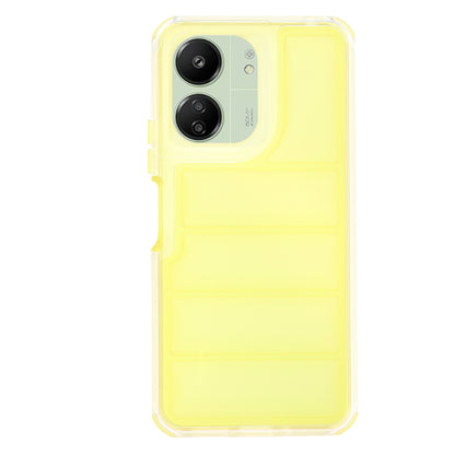 Deksel for Xiaomi Redmi 13C 5G / 13C / Poco C65, Techsuit, Wave Shield, Gul