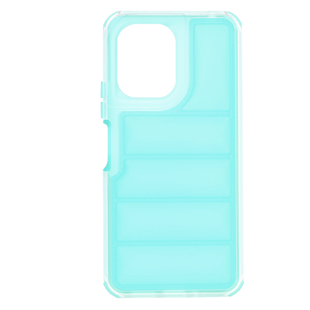 Deksel for Xiaomi Redmi 13C 5G / 13C / Poco C65, Techsuit, Wave Shield, Turkis