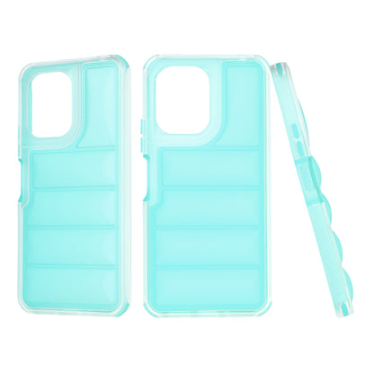 Deksel for Xiaomi Redmi 13C 5G / 13C / Poco C65, Techsuit, Wave Shield, Turkis