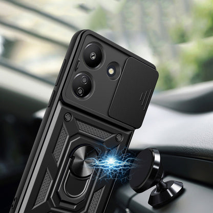 Deksel for Xiaomi Redmi 13C 5G, Techsuit, CamShield, Grønn