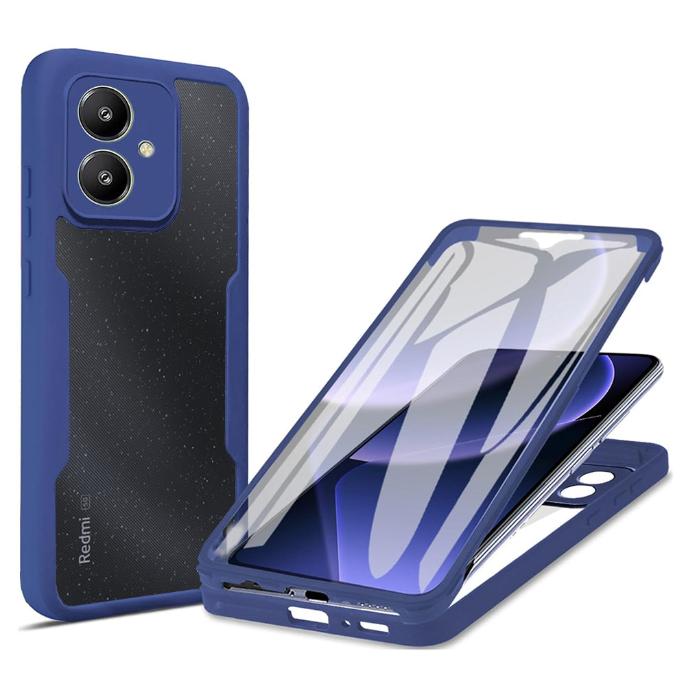 Deksel til Xiaomi Redmi 13C 5G, Techsuit, ColorVerse 360, Blå