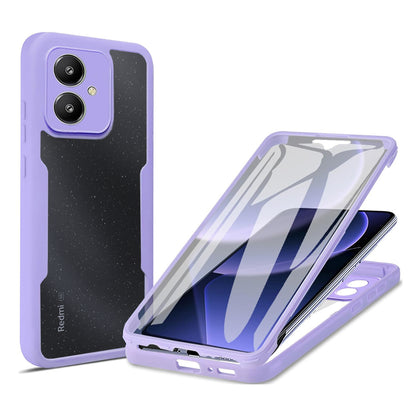 Deksel for Xiaomi Redmi 13C 5G, Techsuit, ColorVerse 360, Lilla