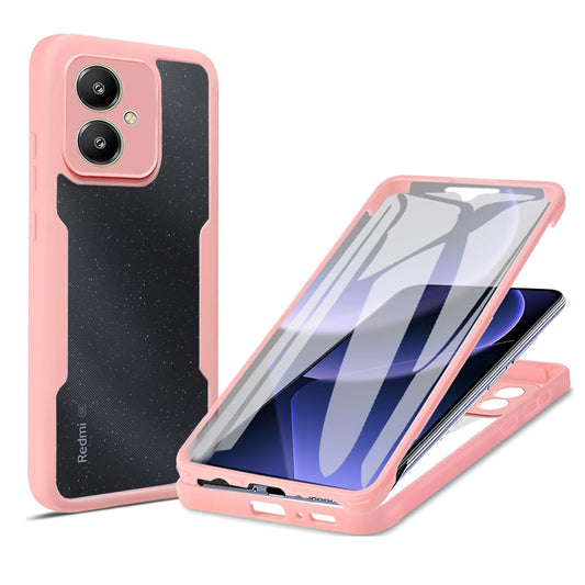 Deksel for Xiaomi Redmi 13C 5G, Techsuit, ColorVerse 360, Rosa