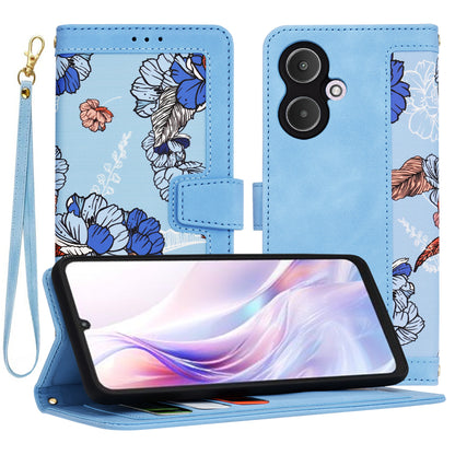 Deksel for Xiaomi Redmi 13C 5G, Techsuit, FlipCraft, Blå