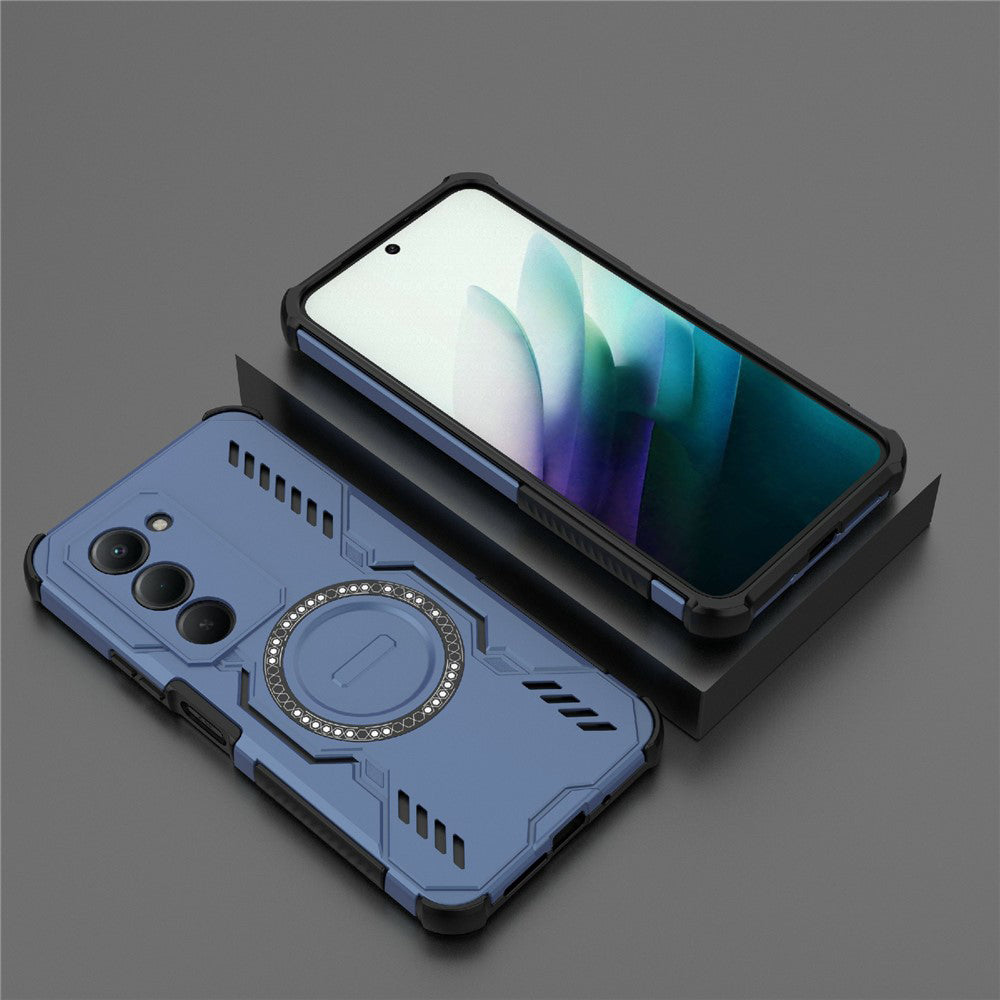 Deksel for Xiaomi Redmi 15 5G / 15 4G, Techsuit, ArmorMag, Blå