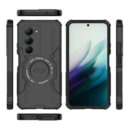 Deksel for Xiaomi Redmi 15 5G / 15 4G, Techsuit, ArmorMag, Svart