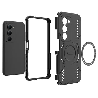 Deksel for Xiaomi Redmi 15 5G / 15 4G, Techsuit, ArmorMag, Svart