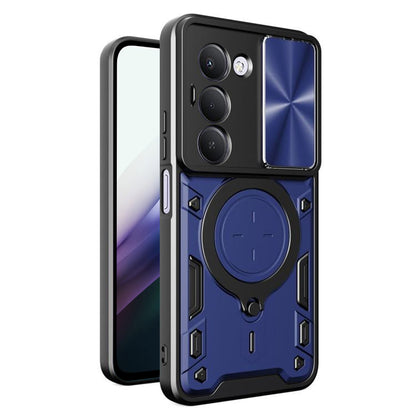Deksel for Xiaomi Redmi 15 5G / 15 4G, Techsuit, CamGuard Pro, Blå