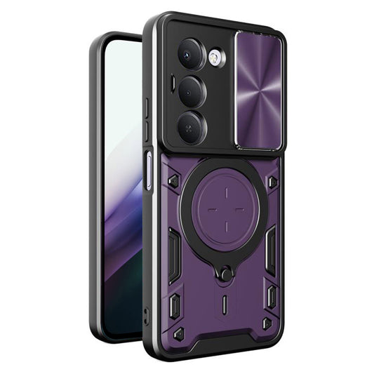 Deksel for Xiaomi Redmi 15 5G / 15 4G, Techsuit, CamGuard Pro, Lilla