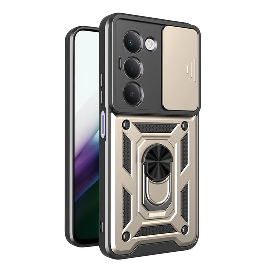 Deksel til Xiaomi Redmi 15 5G / 15 4G, Techsuit, CamShield, Gullfarget