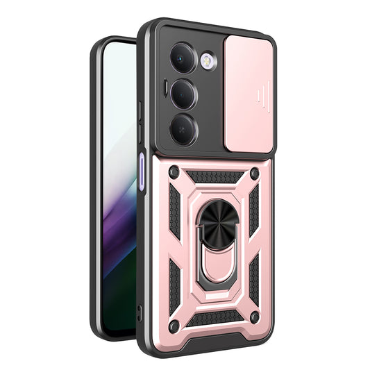 Deksel til Xiaomi Redmi 15 5G / 15 4G, Techsuit, CamShield, Rosa