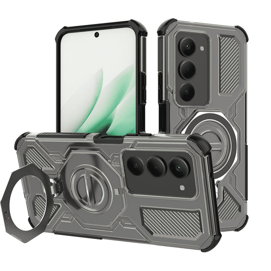 Deksel for Xiaomi Redmi 15 5G / 15 4G, Techsuit, Carbon Shield Pro, Lys Svart