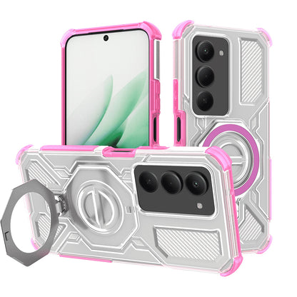 Deksel for Xiaomi Redmi 15 5G / 15 4G, Techsuit, Carbon Shield Pro, Rosa