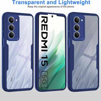 Deksel til Xiaomi Redmi 15 5G / 15 4G, Techsuit, ColorVerse 360, Blå