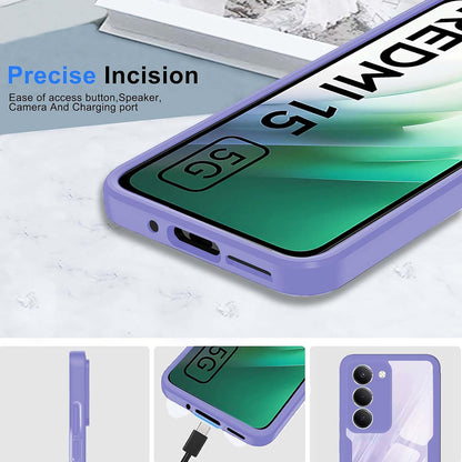 Deksel for Xiaomi Redmi 15 5G / 15 4G, Techsuit, ColorVerse 360, Lilla