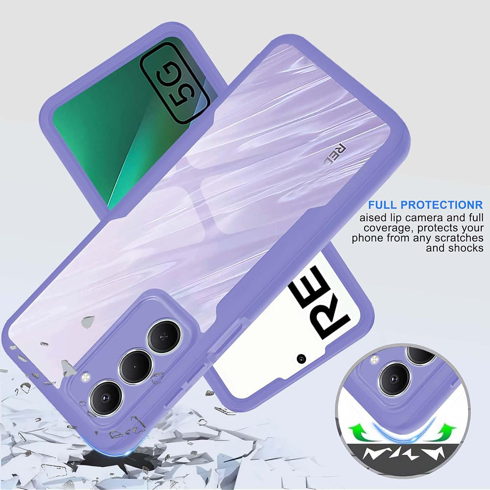 Deksel for Xiaomi Redmi 15 5G / 15 4G, Techsuit, ColorVerse 360, Lilla