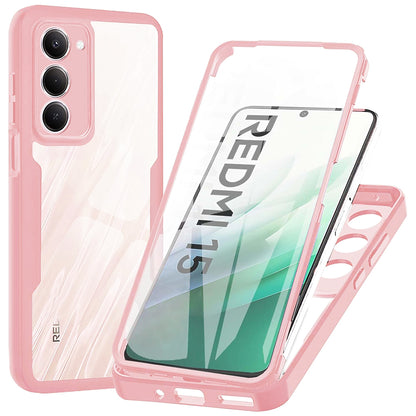 Deksel for Xiaomi Redmi 15 5G / 15 4G, Techsuit, ColorVerse 360, Rosa