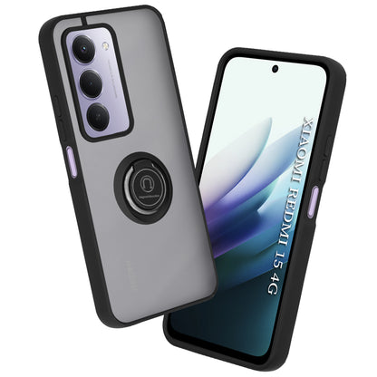 Deksel for Xiaomi Redmi 15 5G / 15 4G, Techsuit, Glinth, Svart