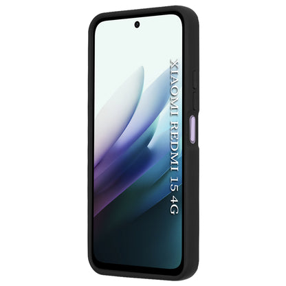 Deksel for Xiaomi Redmi 15 5G / 15 4G, Techsuit, Glinth, Svart