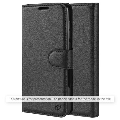 Deksel for Xiaomi Redmi 15 5G / 15 4G, Techsuit, Leather Folio, Svart