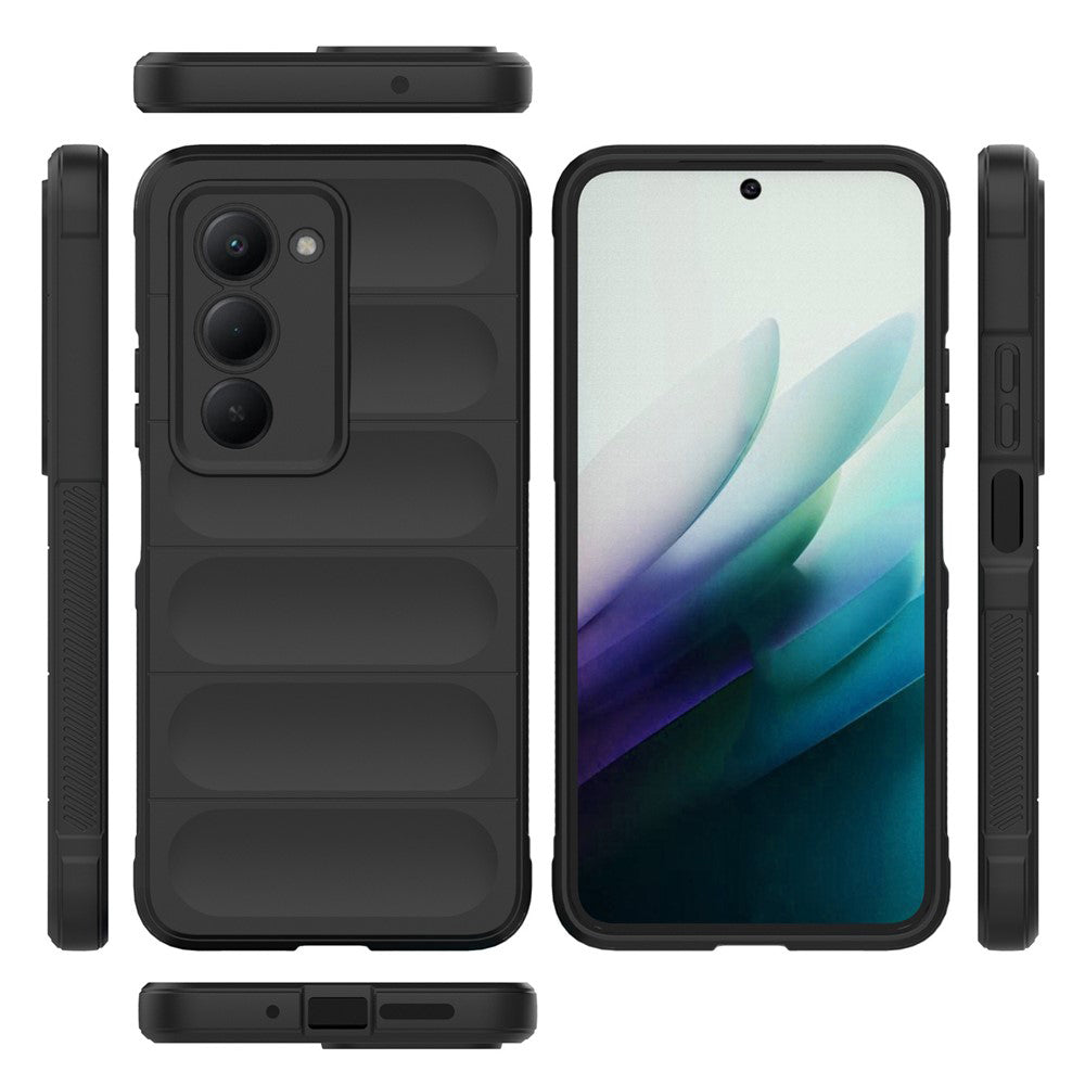 Deksel for Xiaomi Redmi 15 5G / 15 4G, Techsuit, Magic Shield, Svart