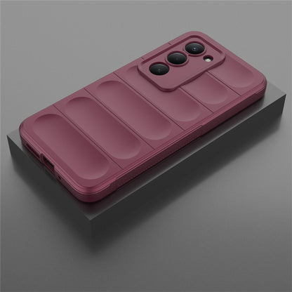Deksel til Xiaomi Redmi 15 5G / 15 4G, Techsuit, Magic Shield, Burgunder