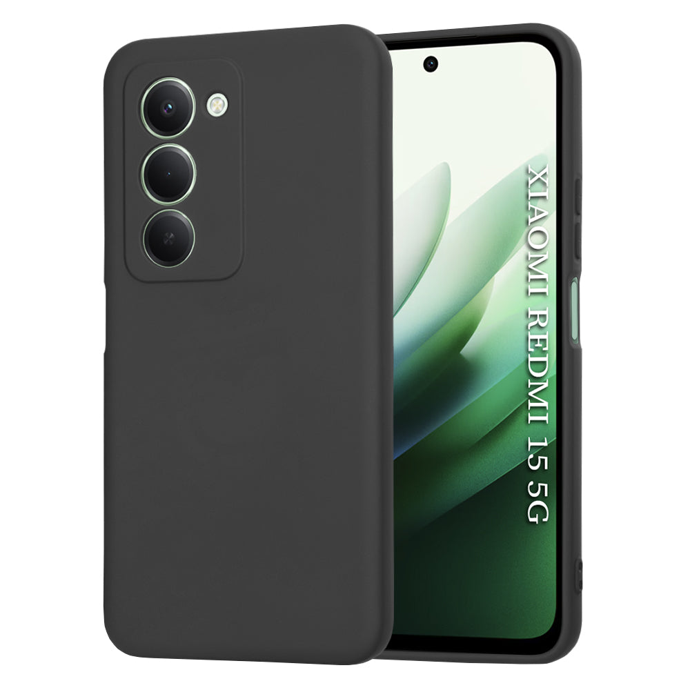 Deksel til Xiaomi Redmi 15 5G / 15 4G, Techsuit, SoftFlex, Svart