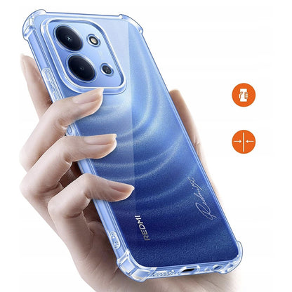 Deksel for Xiaomi Redmi 15C 5G / 15C 4G, Techsuit, Støtsikker Klar, Transparent